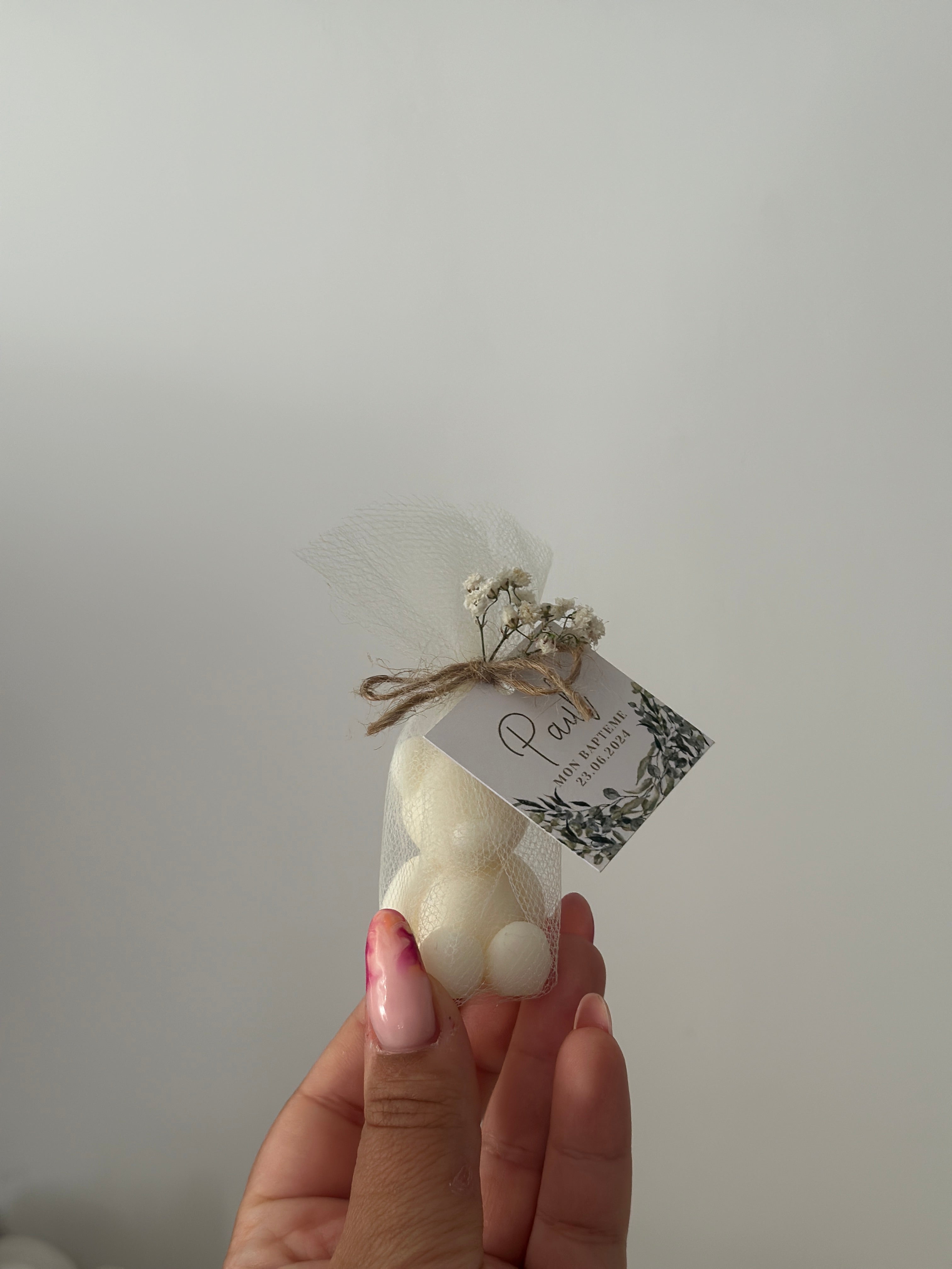 Bougie sculptée minis oursons - Studio Candela