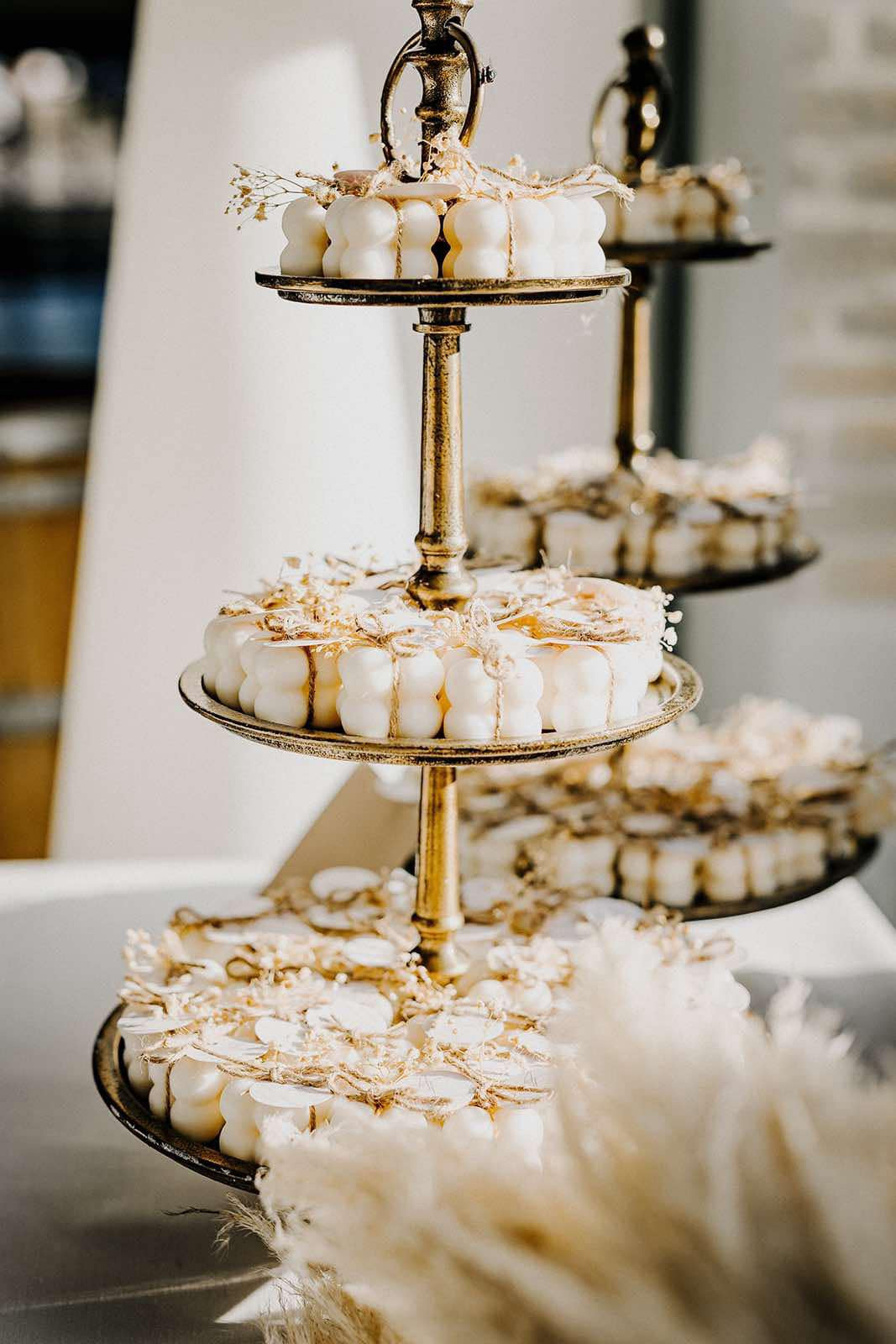 Bougie sculptée minis bubbles - Studio Candela