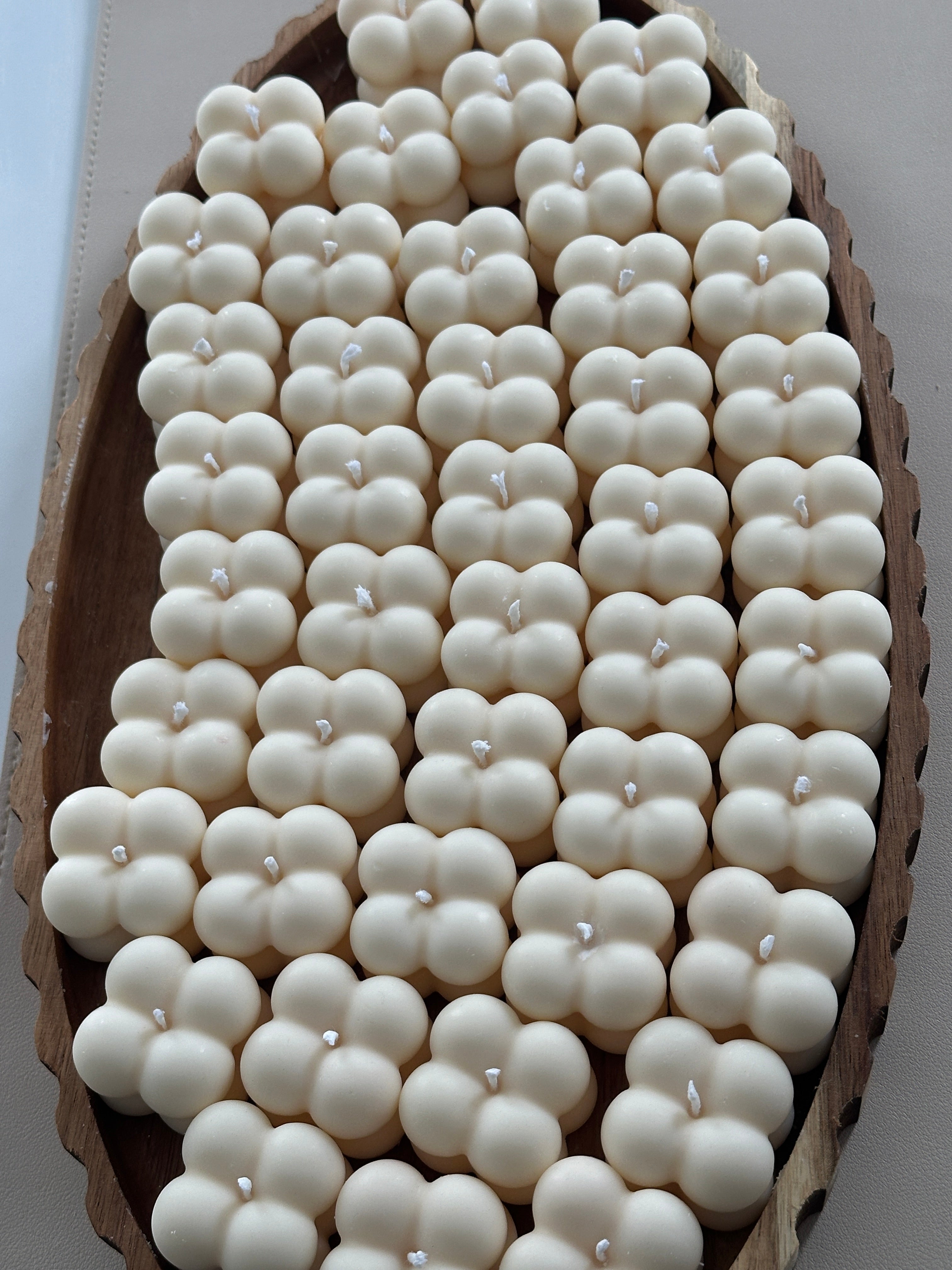 Bougie sculptée minis bubbles - Studio Candela