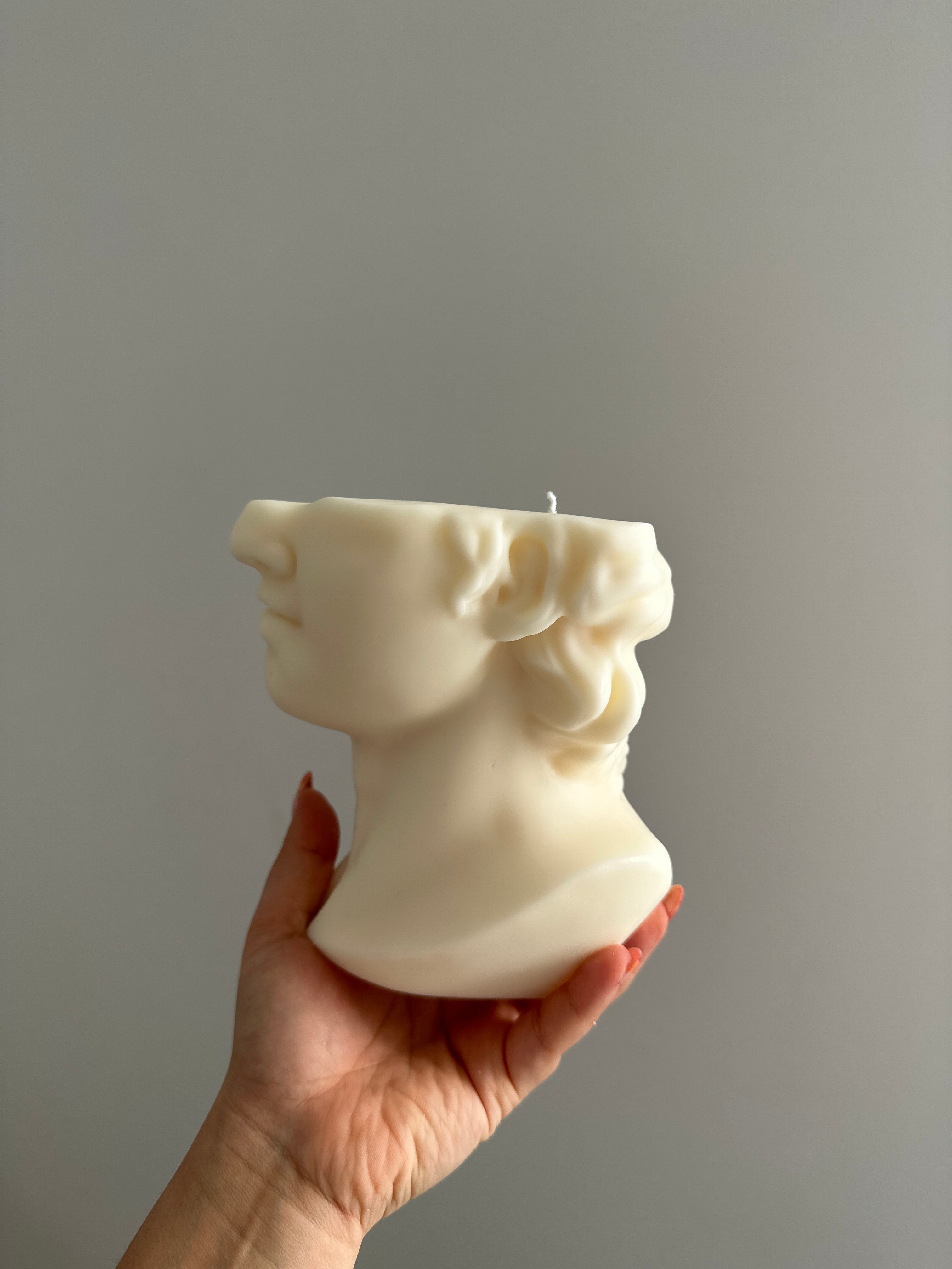 Bougie sculptée Mystérieux  - Studio Candela